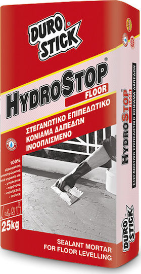 Durostick Hydrostop Floor Acrylic Insulating Sealing 25kg White ΚΟΣΒ25