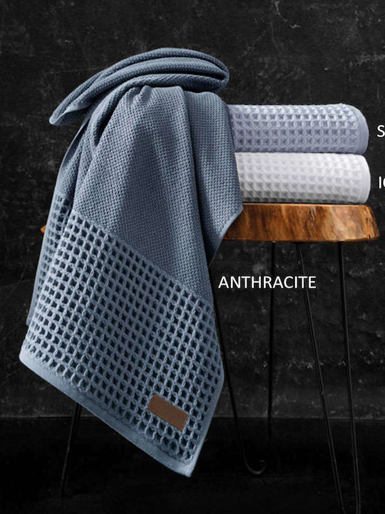 Guy Laroche Facecloth Luca 50x90cm Anthracite W...