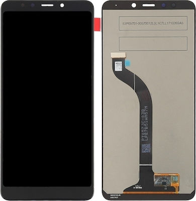 Mobile Phone Screen Replacement with Touch Mechanism for Redmi 5 (Black)
