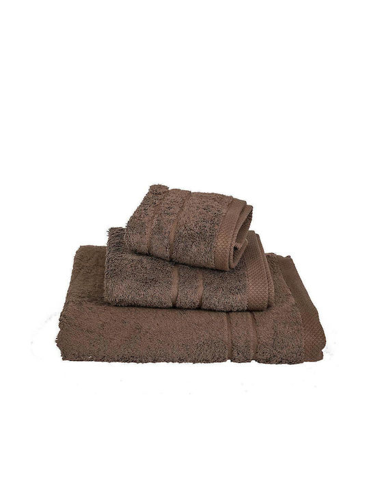 Le Blanc Facecloth Πεννιέ 50x95cm. Brown 600gr Weight 600gr/m²