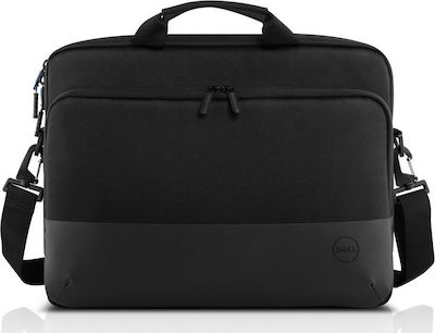 Dell Pro Slim Wasserdicht Tasche Schulter / Handheld für Laptop 15" in Schwarz Farbe