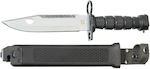 MFH M95 CN Bayonet Knife Black in Sheath