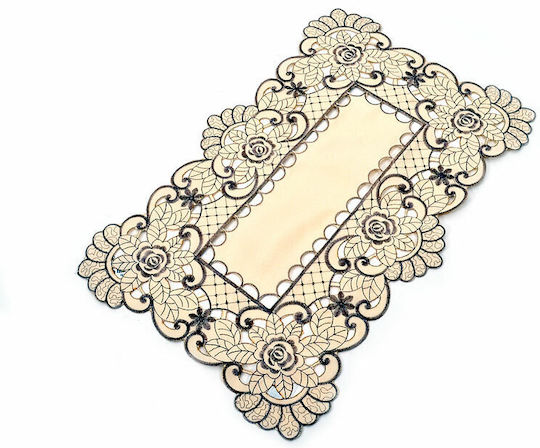 Fylliana Läufer White Beige 30x43cm