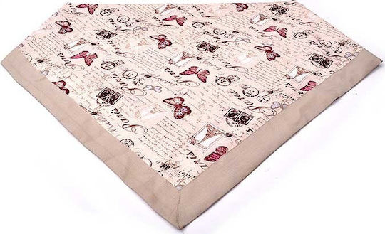 Fylliana Tischtuch Paris DC1427 Rosa 140x240cm