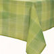 Silk Fashion Checkered 3702 Green 90x90cm