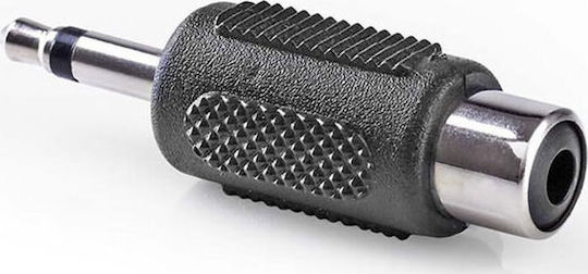 Nedis Μετατροπέας RCA female σε 3.5mm male 1τμχ CAGP22965BK