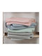 Nef-Nef Homeware Κουβέρτα Κούνιας Miracle Πλεκτή Γκρι 110x150εκ.