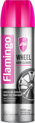 Flamingo Wheel & Rim Cleaner Spray Cleaning for Rims Car 500ml 14292