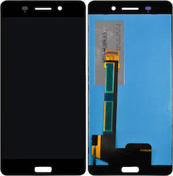 Οθόνη για Nokia 6 (Μαύρο)