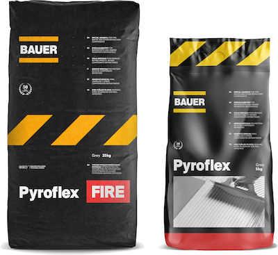 Bauer Pyroflex Fire Brick Adhesive Gray 25kg