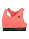 adidas Alphaskin Kids' Bralette Orange