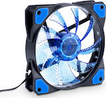 AW-12C-BL 120mm 3-Pin Blue Lighting Case Fan Blue