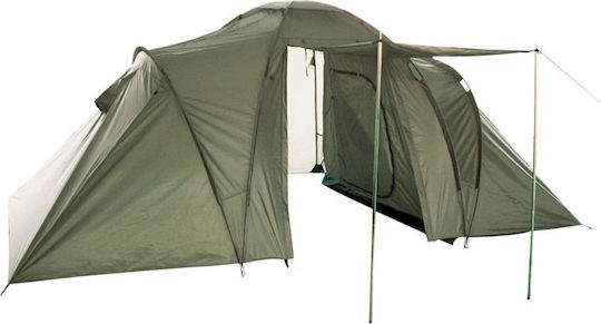 Mil-Tec Tent 2 Plus Camping Tent Igloo Khaki 3 Seasons for 4 People