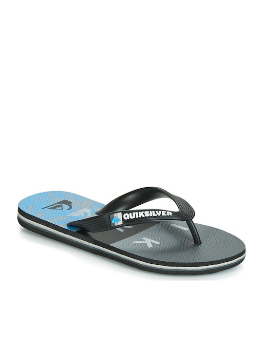 Παιδικές Σαγιονάρες Flip Flops Μαύρες Molokai Wordblock Volley