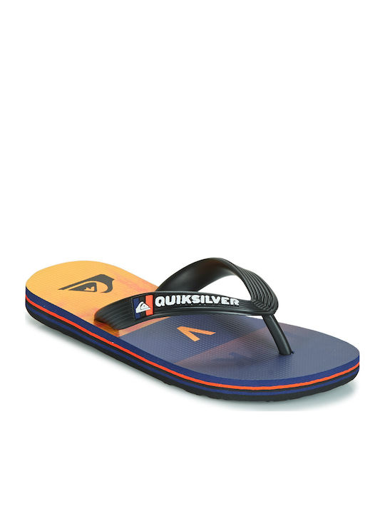 Quiksilver Παιδικές Σαγιονάρες Μαύρες Molokai W...