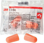 3M 1100 Earplugs Orange 400pcs