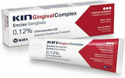 Kin Gingival Complex 0.12% Chlorhexidine Toothpaste for Gingivitis 75ml