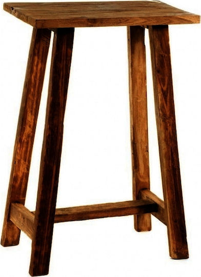 Табуретка Бар Дърво Кафяв 50x30x70бр