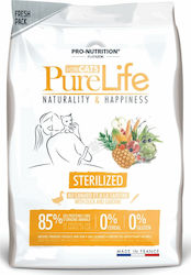 Flatazor Pure Life Sterilized Dry Food for Neutered Cats with Duck 2kg