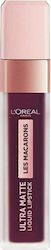 L'Oreal Les Macarons Ultra Matte Liquid Lipstick 830 Blackcurrant Crush