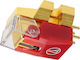 Audio Technica Moving Magnet Turntable Cartridge VM740ML Red