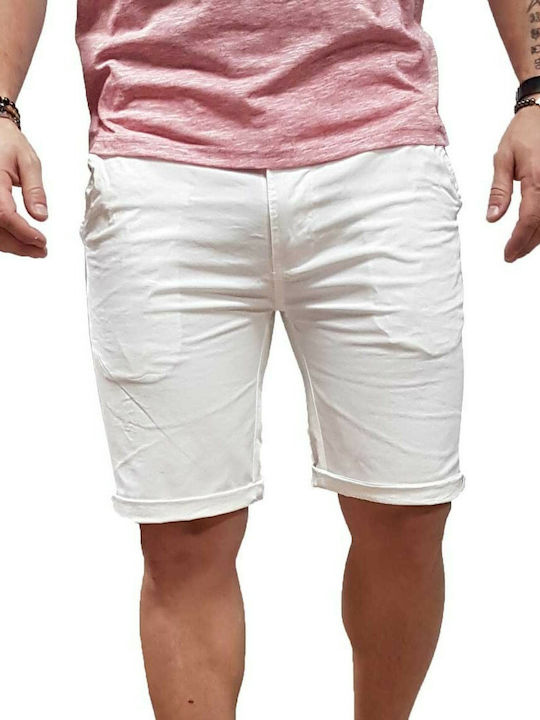 Emerson Men's Shorts Chino White
