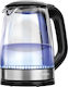 MPM Kettle 1.7lt 2200W Silver