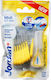 Jordan Μεσοδόντια Βουρτσάκια 0.7mm Κίτρινα 10τμχ