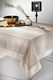 Guy Laroche Coctail Polyester Tablecloth Beige 160x260cm