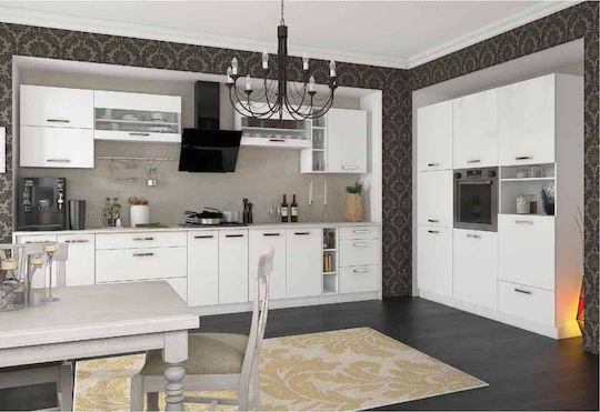 Charlotte Floor Cabinet White 80x46.5x82cm