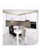 V60 Cabinet Wall White 60x31x72cm