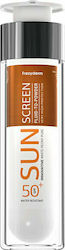 Frezyderm Sun Screen Fluid-to-Powder Sunscreen Lotion Face SPF50 50ml Frezyderm Sun Screen Fluid-to-Powder Sunscreen Lotion Face SPF50 50ml