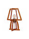 ARlight CL 6310 ML Wood Table Lamp for Socket E27 with Beige Shade and Base