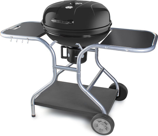 Fieldmann Grătar cu Cărbuni Cazan cu Capac și Termometru 54cmx54cm