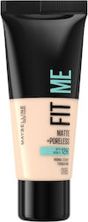 Maybelline Fit Me Matte + Poreless Liquid Foundation 30ml