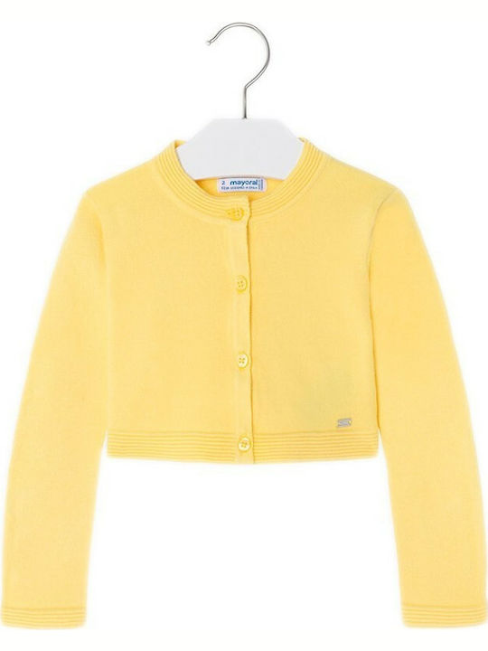 Mayoral Kids Cardigan Yellow