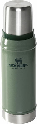 Stanley Classic Vacuum Bottle Sticlă Termos Oțel inoxidabil Fără BPA Verde 750ml cu Cap-Cup 10-01612-027