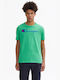 Champion Crewneck Men's Short Sleeve T-shirt Green