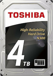 Toshiba N300 4TB 3.5" 7200rpm HDWQ140UZSVA