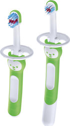 Mam Set Baby-Zahnbürsten für 5m+ 2 Stück Grün