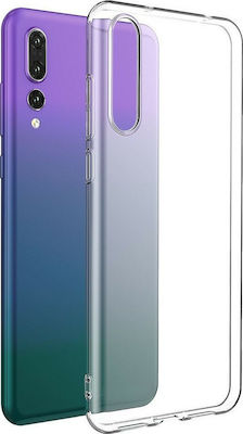 Coperta din spate Silicon Transparent (Huawei P30)