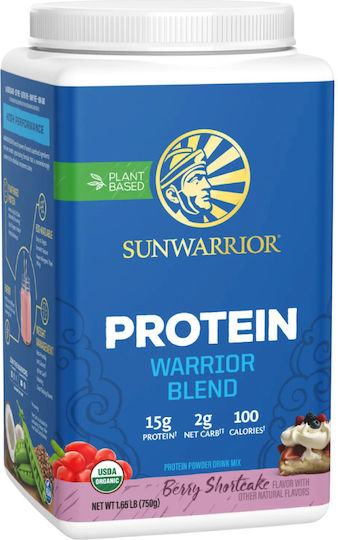 Sunwarrior Warrior Blend Organic Lactose Free with Flavor Berry 750gr
