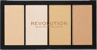 Revolution Beauty Re-loaded Highlighter Palette Lustre Lights 20gr