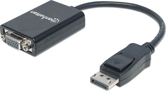 Manhattan Convertor DisplayPort masculin în VGA feminin 1buc 151962
