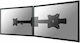 Newstar Επιτοίχια Βάση για 2 Οθόνες έως 27" (FPMA-CB100BLACK)