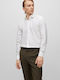 Hugo Boss Men's Shirt Long Sleeve Cotton White