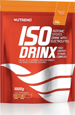 Nutrend IsoDrinx Isotonic Sports Drink with Electrolytes Orange 1000gr