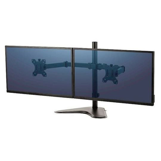 Fellowes Professional Desktop Stand for 2 Monitors up to 30" with Arm