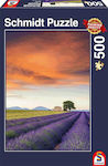 Lavender Field, Provence Puzzle 2D 500 Pieces