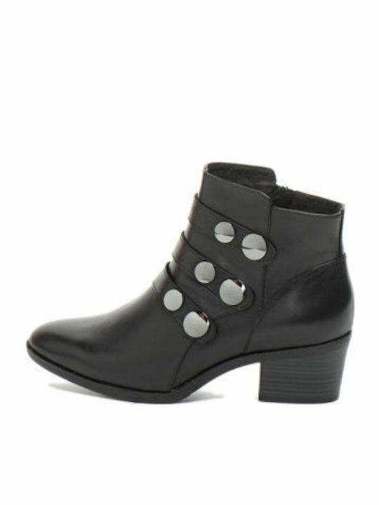 S.Oliver Piele Botine pentru femei Negru 5-25350-21-001